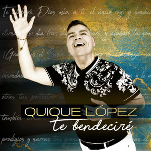 CD Físico - "Te Bendeciré" 2020 - Quique López